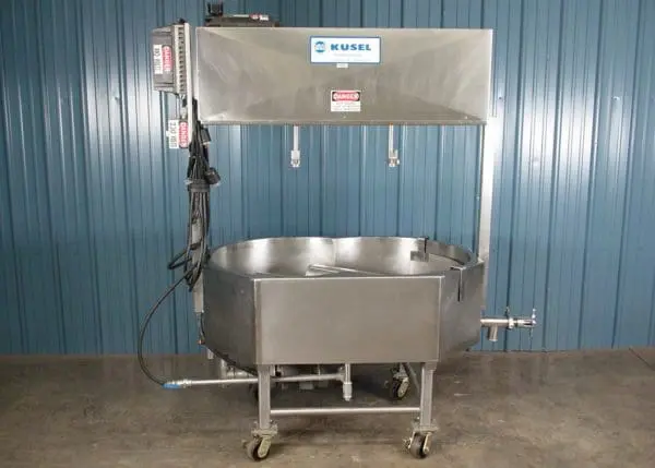 560 pound Kusel, Cheese Vat model 4MX