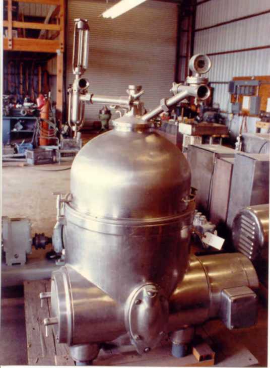 Westfalia, Separator model MM13004 - Schier Dairy Equipment Company