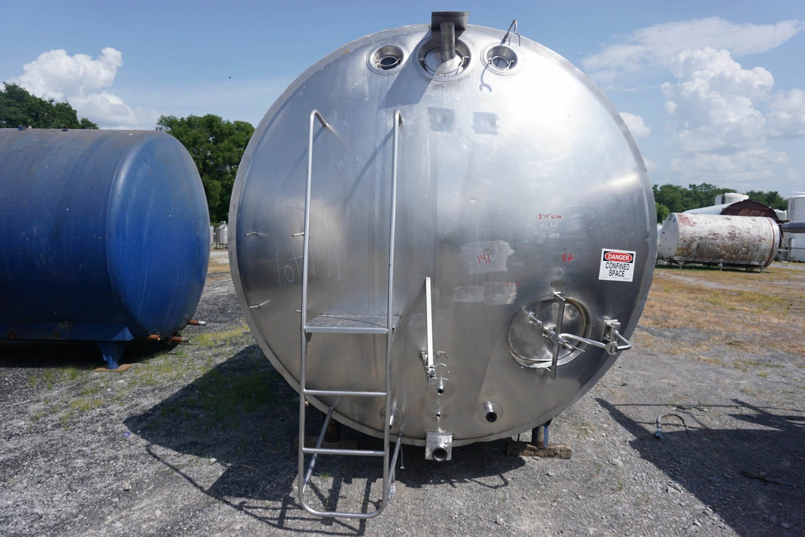 4,000 gallon Walker, Refrigerated Storage Tank - Schier Company New ...