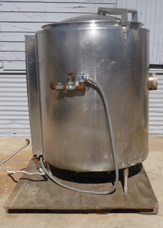 80 gallon Natural Gas Fired Kettle Schier Dairy Equipment Company