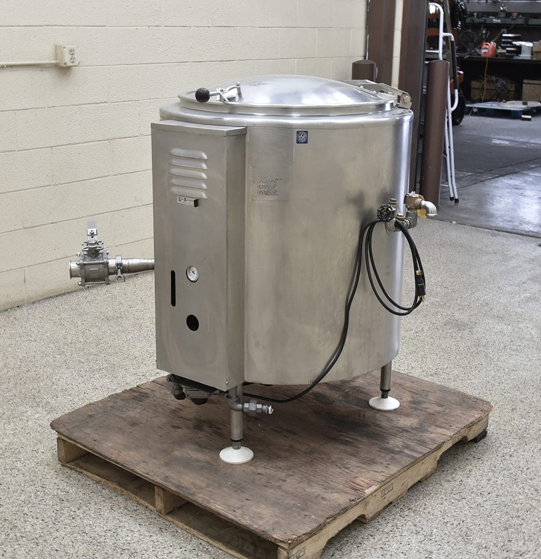 40 gallon Groen, gas fired Kettle Schier Dairy Equipment Company