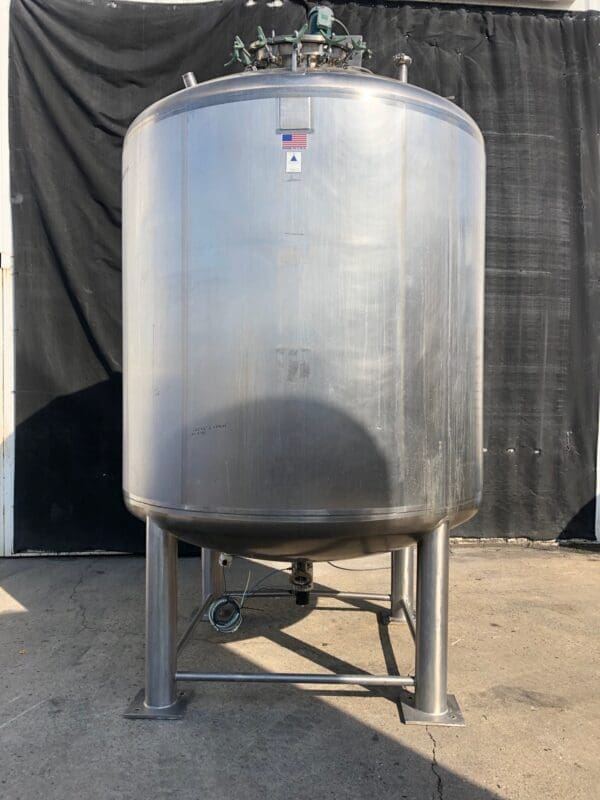 2,000 gallon Aseptic Tank - Schier Dairy Equipment Company